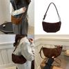 Fashionable Minimalist Women's Handbag In Black And Brown Stylish Versatile Design