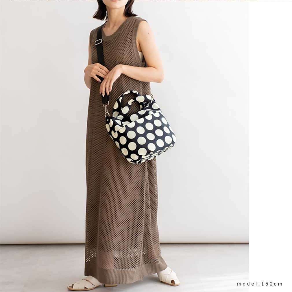 Женская нейлоновая сумка-тоут VITAFELICE, 2-сторонняя, в форме шара (vnsb-725z) (точка)