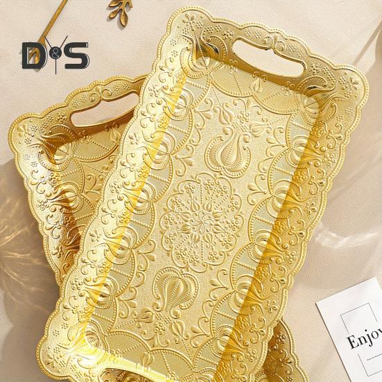 Фруктовая тарелка сервировочный поднос для вечеринки небьющаяся фруктовая тарелка закуски десерт многоразовый поднос рождественский декор ресторана