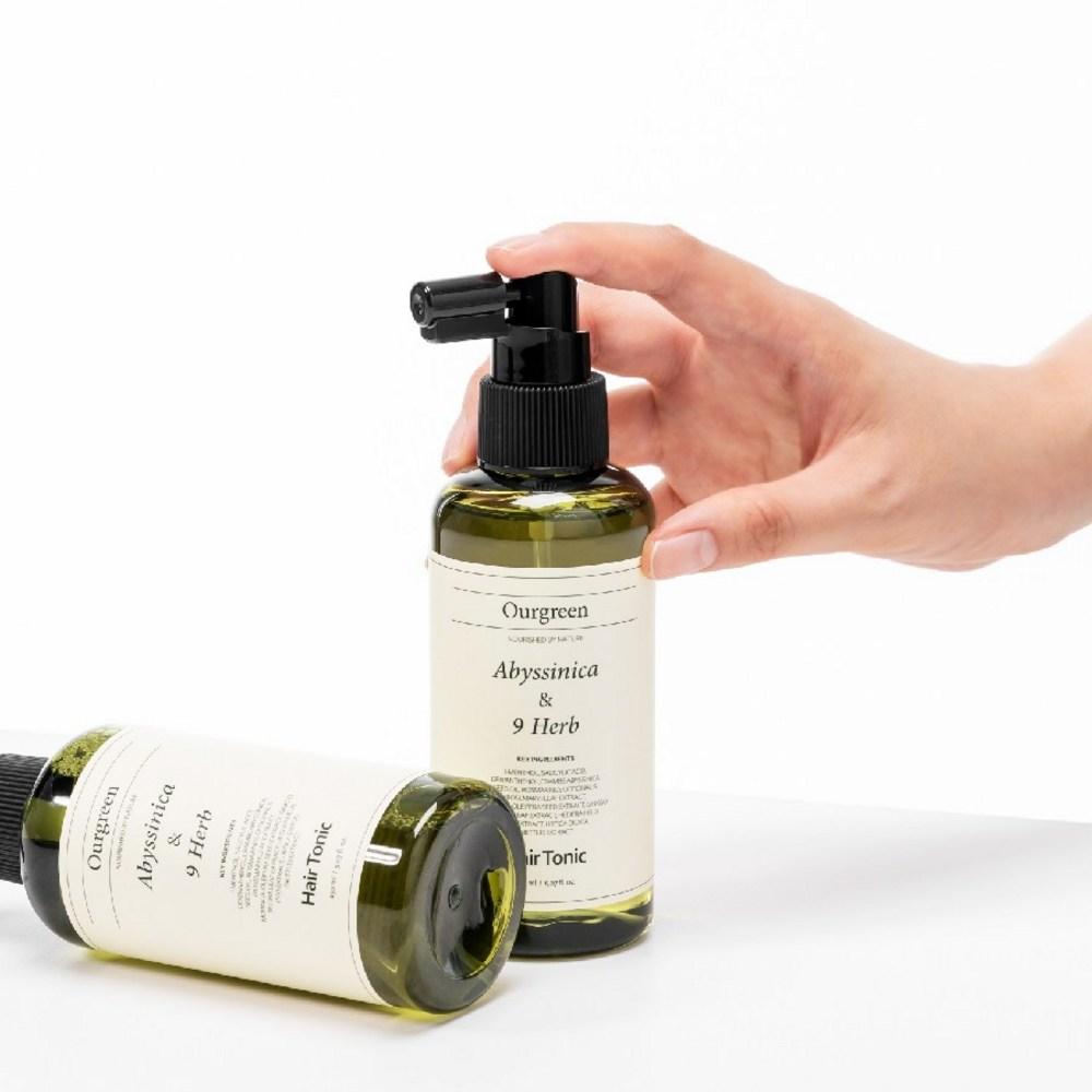 Наш тоник от выпадения волос Green Abyssinica Nine Herb, 2 упаковки, 150 мл