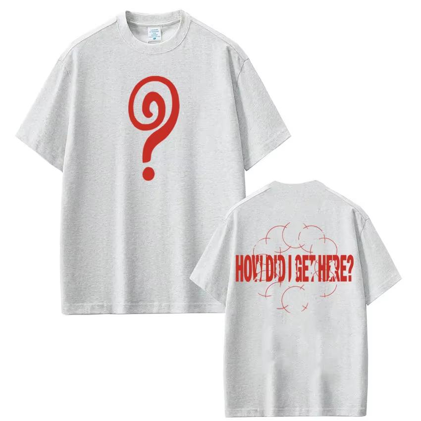 Singer Louis Tomlinson How Did I Get Here Tour 2026 Print Tshirt Men Women Hiphop Tshirt Casual pure Cottonshirs Fan Gifts