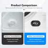 MNHD4 For KIA Silicone Car Door Anti-Collision Gasket Shock Absorber Sticker K5 K2 Optima Soul Spectra Niro Cadenza Sephia Carens
