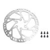 160mm Disc Brake Rotor 2.3mm Thick SUS410 Stainless Steel 6 Bolts Disc Brake Rotor for Riding