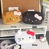 Плюшевая пенал Hello Kitty - Милый японский стиль Мультяшные канцелярские принадлежности и сумка для макияжа