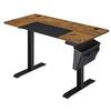 Electric Height Adjustable Desk, 60 X 140 X (72-120) Cm, Fully Adjustable, Joint Plate, Memory Function With 4 Heights