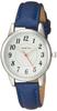 Аналоговые водонепроницаемые наручные часы Amalfidia кожаный ремешок белый циферблат синий [Arias] WW20027A-170 женские