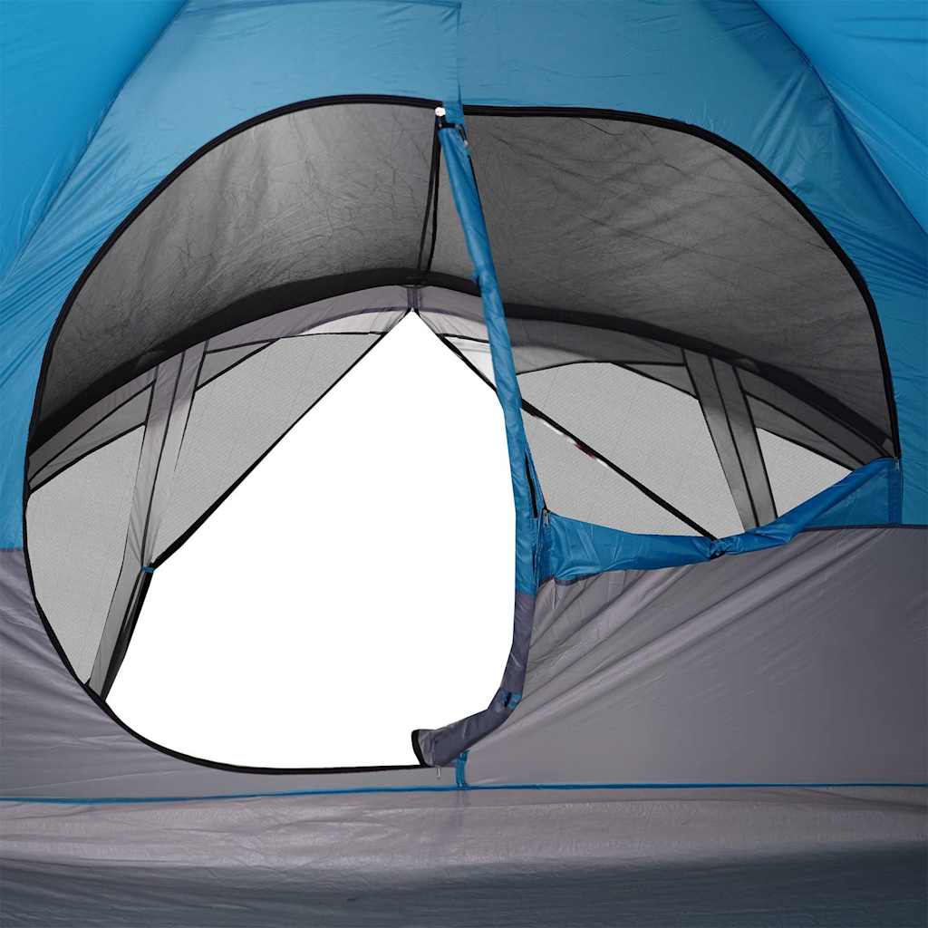Family Tent for 6 Persons Blue Waterproof