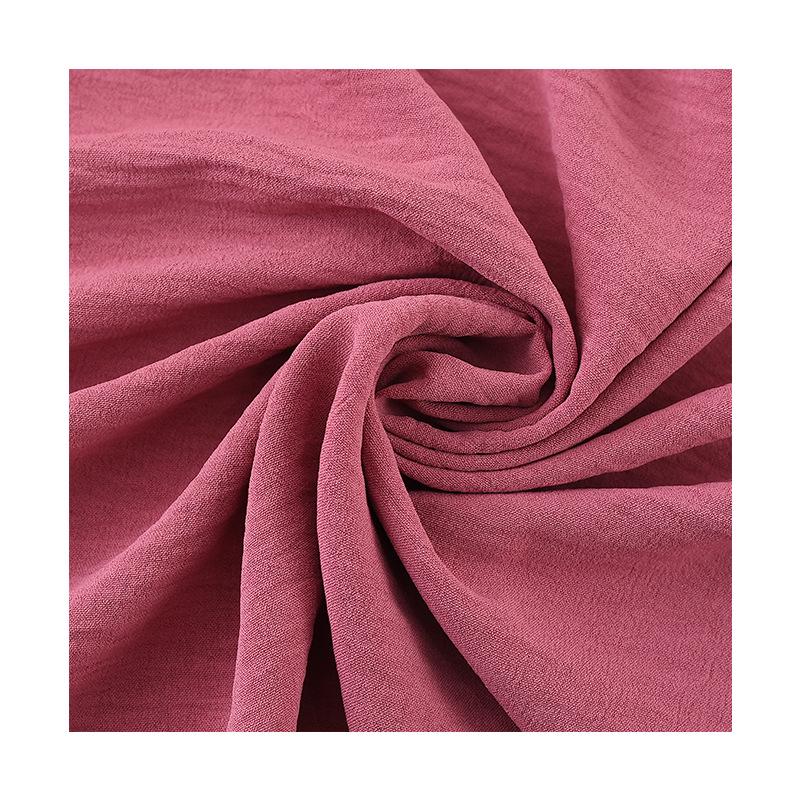 Однотонная креповая полиэстеровая ткань «ледяной шелк», мягкая и микроэластичная, идеально подходит для халатов и одежды ханфу