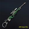 PlayerUnknown's Battlegrounds 98KAWM Rifle Gun Model Keychain Pendant - 10cm