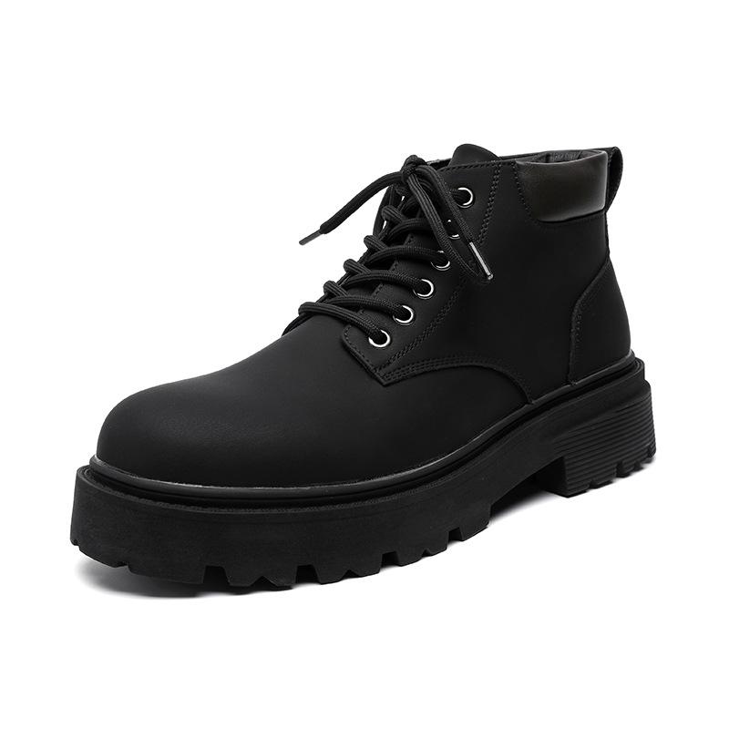 Ботинки Martin мужские средней высоты повседневные короткие ботинки в стиле ретро большие ботинки британские инструментальные ботинки 66591-R