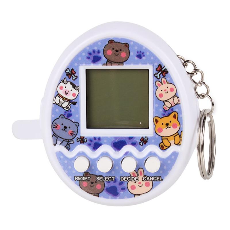 Electronic Pet Machine Mini Pocket Electronic Game Machine Pet Egg Virtual Pet Cultivation Keychain Pendant