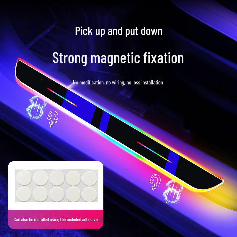 Светодиодная подсветка порога двери Cadillac XTS/XT4/XT5/XT6/CT6