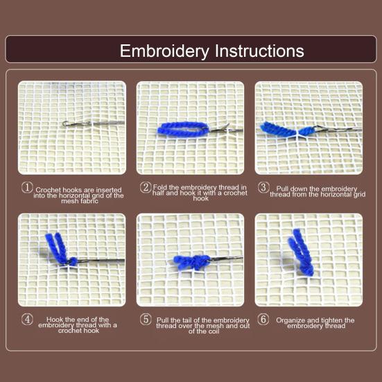 Коврик для самостоятельного вязания крючком, набор для веселого отдыха в рождественском стиле, предварительно напечатанная основа, ковер ручной работы