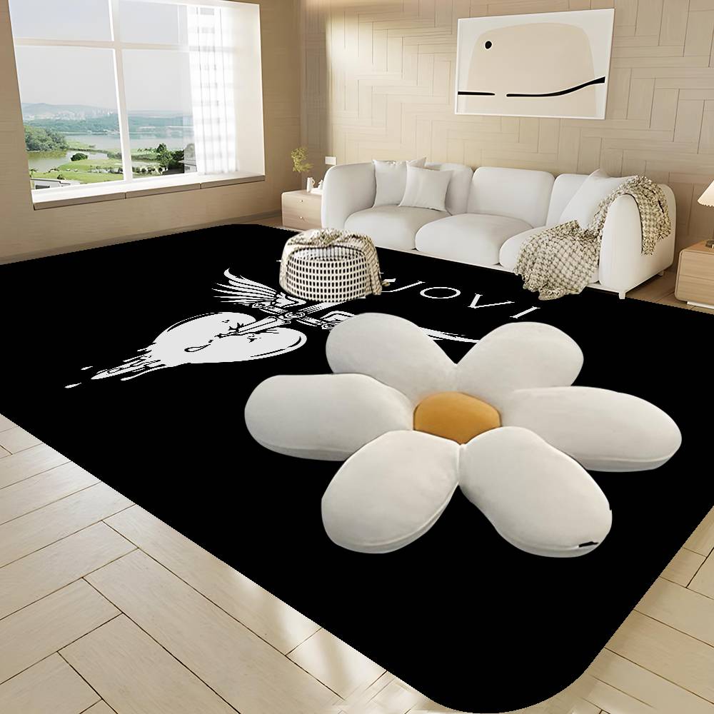 B-BonS J-Jovi Hallway Carpet Washable Non-Slip Living Room Sofa Chairs Area Mat Kitchen Doormat Area Rug