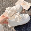 Women's Shoes Breathable Mesh Shoes White Shoes Women's Platform with Skirt Shoes Casual Sports Shoes
