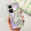 For Oppo Reno10 Pro Case Reno 10 5G Cover Soft TPU Black Silcione Bumper Coque For Reno 10pro Global Funads Women Fashion Print