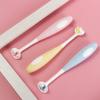 Cartoon Triple Sided Toothbrush Soft Bristles Oral Cleaning Children Toothbrush Durable Teeth Brush
