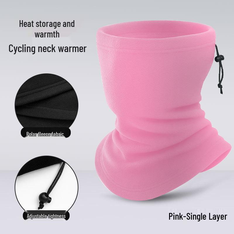 Регулируемая многофункциональная манишка: Ветрозащитный гейтор для катания на лыжах и велосипеде на осень и зиму