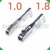 50 Pcs 1.0 1.8 mm Male or Female wire Crimp Pins For 175265-1 175269-1 Sheath Automotive Connectors Wire harness Plug