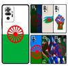 Чехол для телефона для Xiaomi Redmi Note 14 13 12 Pro Plus 5G 9S 9 10 11 4G 14C 13C 12C 10C 9C 9A Цыганский флаг Синти и Романы Мягкая крышка