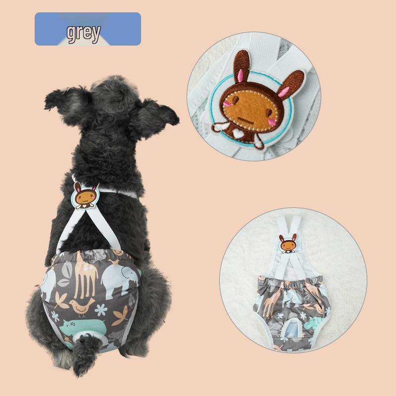 Washable Anti-Harassment Dog Physiological Pants – Teddy Pet Apparel