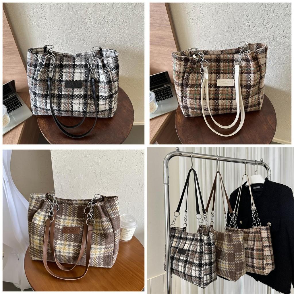 Trendy Street Style Large Nylon Tote Bag For College Students With Magnetic Closure