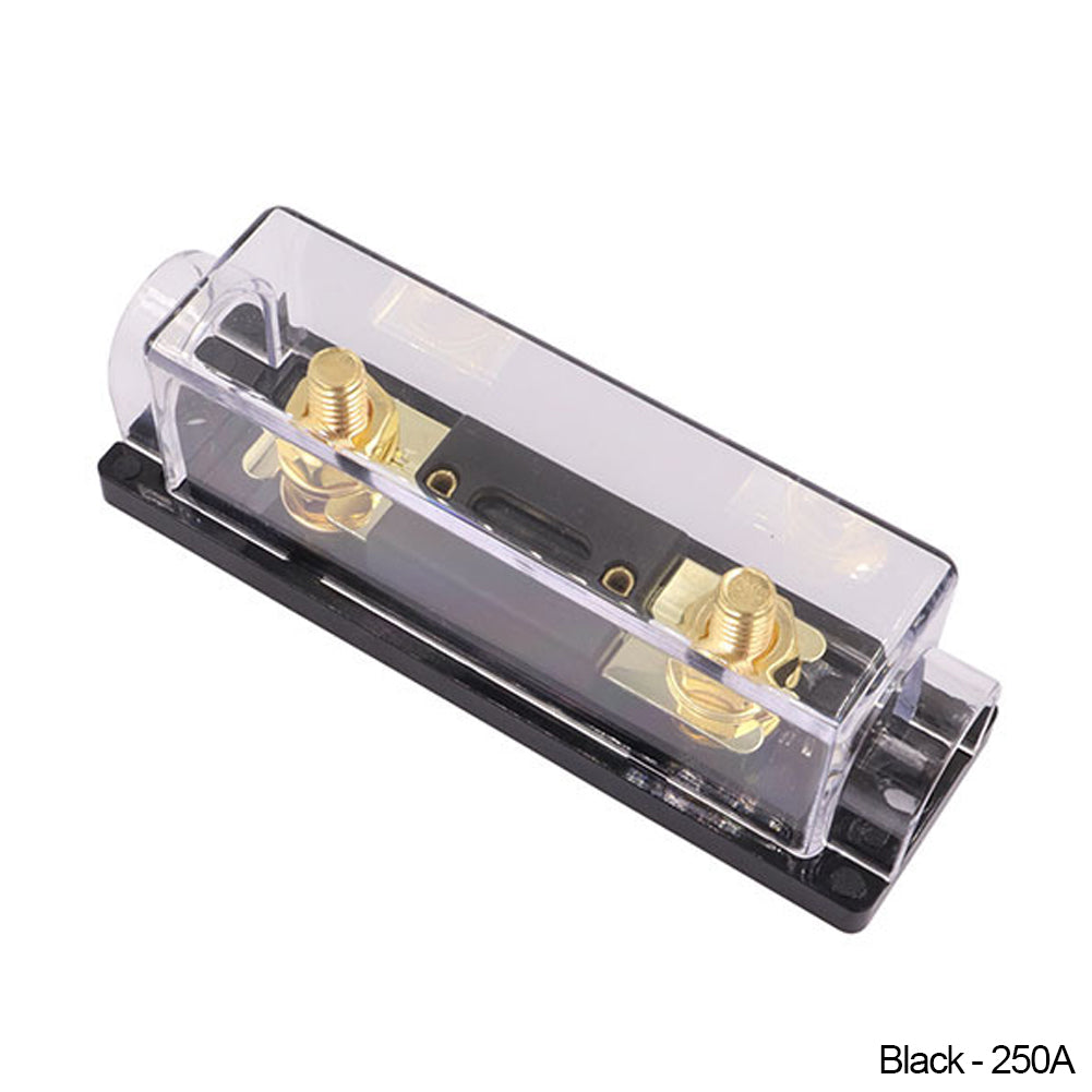 Держатель предохранителя для автомобиля, предохранитель с болтовым креплением, держатели предохранителей для автомобильной аудиотехники, плавкая вставка с 40, 50, 80, 100, 125, 150, 250, 300, 400 А