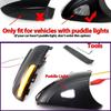 2pcs Flowing Mirror Dynamic LED Turn Signal Light Car Styling For Volkswagen VW Tiguan 5N Sharan 7N Seat Alhambra 7N