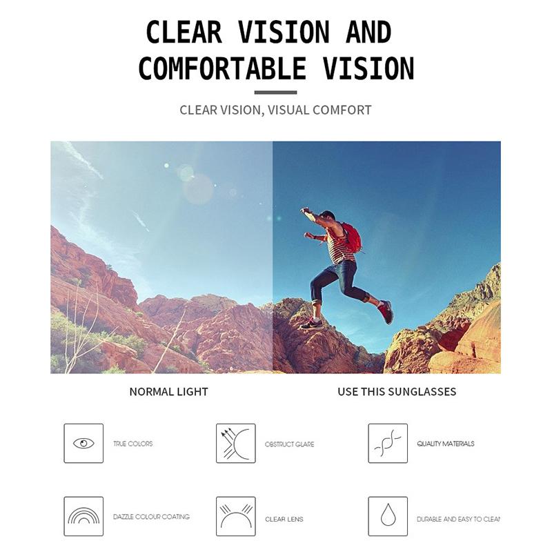 Colorful Sport Sunglasses Sun Glasses Goggles Uv400 Windproof Sunglasses For Men Women Retro De Sol Masculino