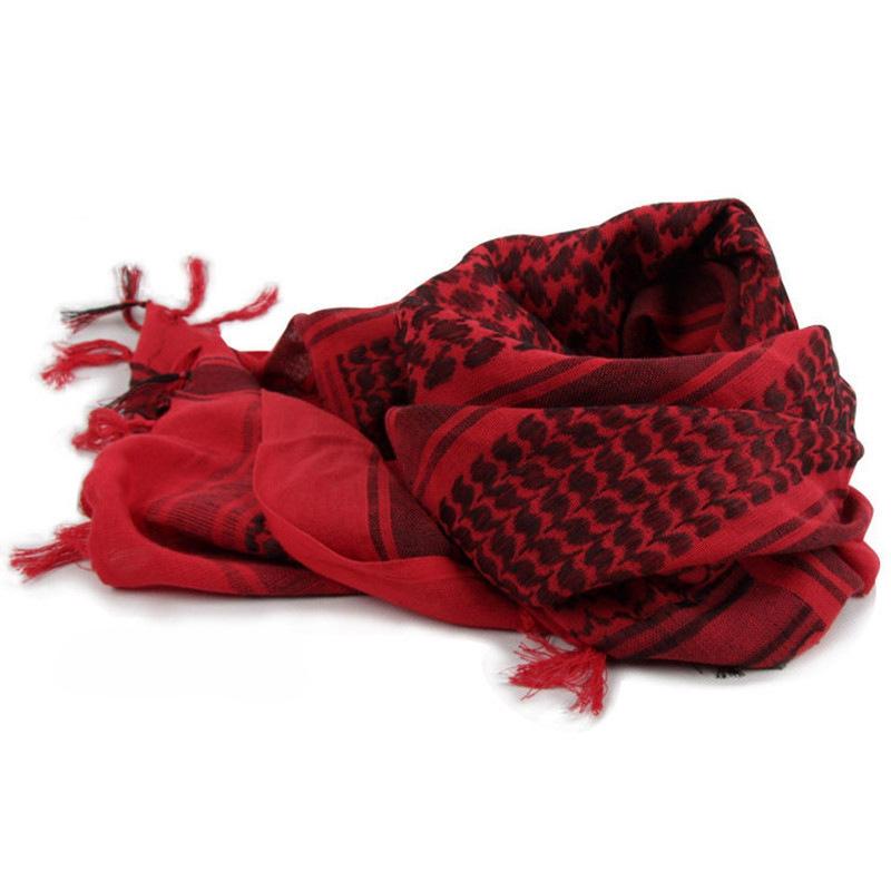 Верхний синий унисекс военный зимний шемаг тактический шарф 100% хлопок кеффия шарф-обертка для улицы походов охоты ветрозащитный шарф