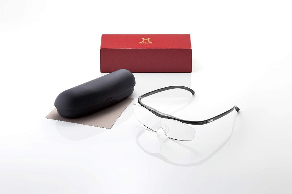 Hazuki Hazuki Loupe Ограниченная Большая Кратность со Сменными Прозрачными Очками-Лупой Hazuki Сделано в Подарочном Издании, Гарантия 1,85x, Линза, Рубин,