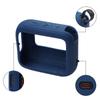 Silicone Case Cover For JBL Go 4 Speaker Travel Carrying Case with Carabiner Speaker Skin Sleeve Anti-Scratch Protective Cover