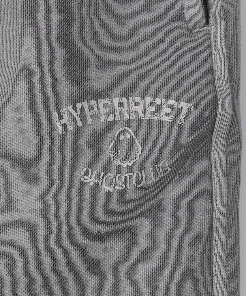 HYPERREET Унисекс Гипер Светящиеся Пигментные Широкие Шорты-Свитшот [Угольный]_Hg2Tp117