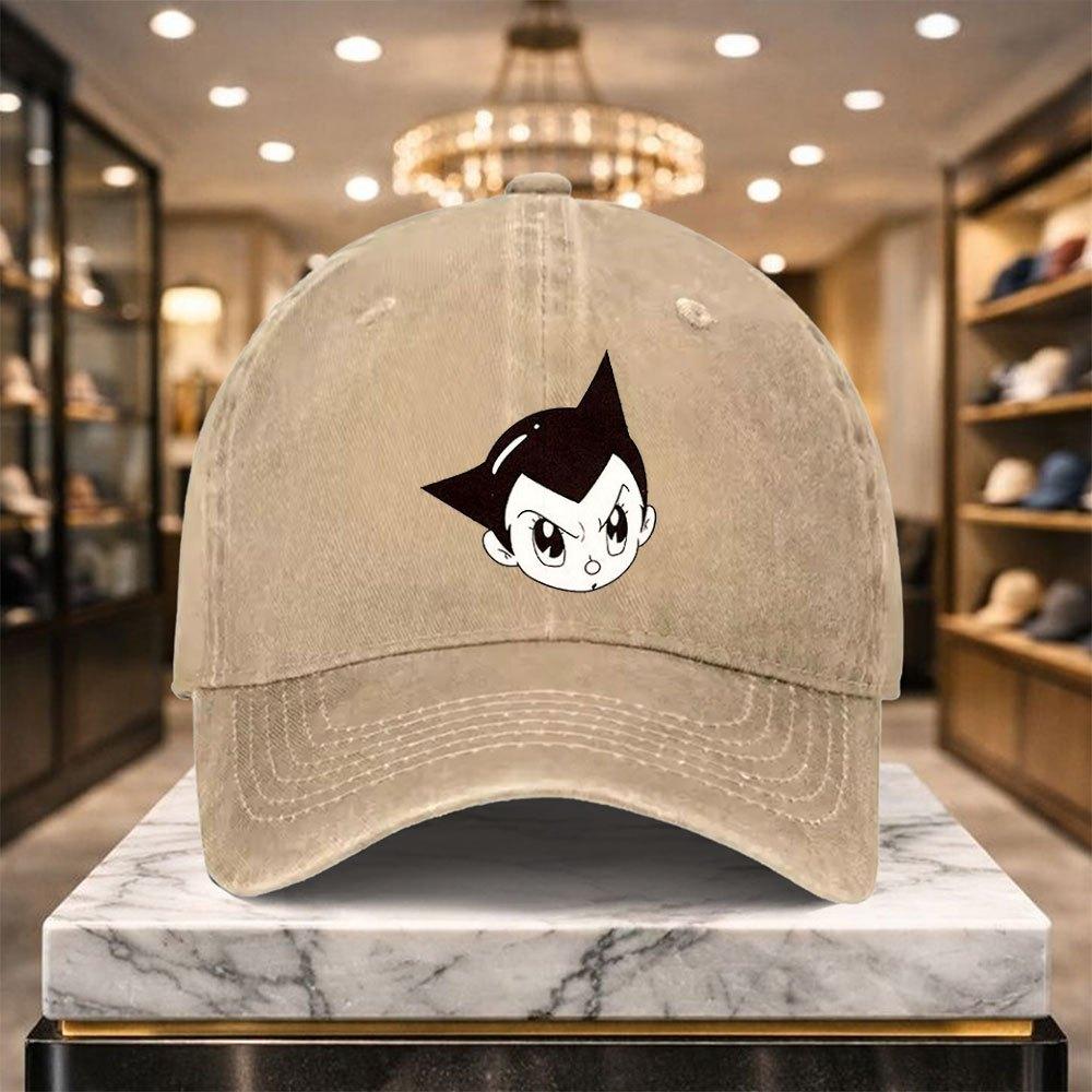Astro Boy Baseball Cap Adjustable Casual Hat for Outdoor Sports Street Style