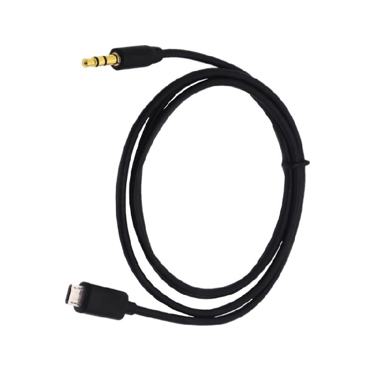 Premium Micros USB to 3.5mm Audios Car Auxs Cable Male to Male for NOTE2 N7100 NOTE3 N9000 Enhances Sound Quality in Car