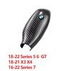 Carbon Fiber ABS Car Gear Shifter Knob Cover For BMW X3 X4 X5 X6 X7 F30 F20 F10 GT F31 F32 F34 F36 Trim Accessories Car Stickers rldf93