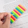 300Pcs Color Stickers Transparent Fluorescent Sticky Note Flags Very Thin Strip Sticker Writable Notes Strips Flag Tabs Sticky Page Flags