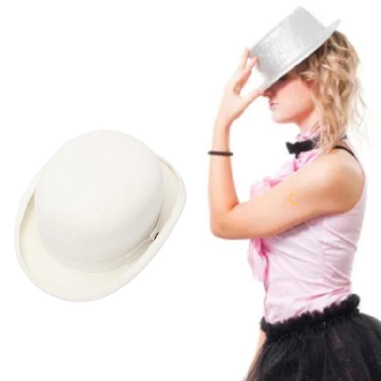 Западная Цилиндр Шляпа Шерстяная Федора с Широкими Полями Подарок для Парня Цилиндр с Короткой Тульей