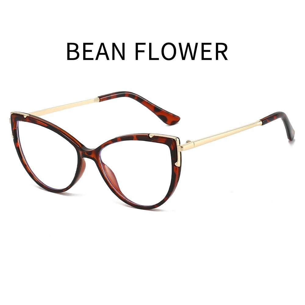 Новые Винтажные Очки для Чтения Кошачий Глаз Унисекс Ультралегкая Металлическая Рамка Защита от Синего Света Очки для Пресбиопии Женские Популярные Очки