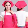 Triangle Kitchen Work Cap Cotton Work Turban Hat Catering Cooking Cap Waitress Hat  Chef