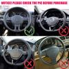 Хромированная накладка на руль для Volkswagen Golf MK6 Polo Eos Jetta Caddy Touran 2009 2010 2011 2021 2013 2014, аксессуары для салона автомобиля, 3 шт.