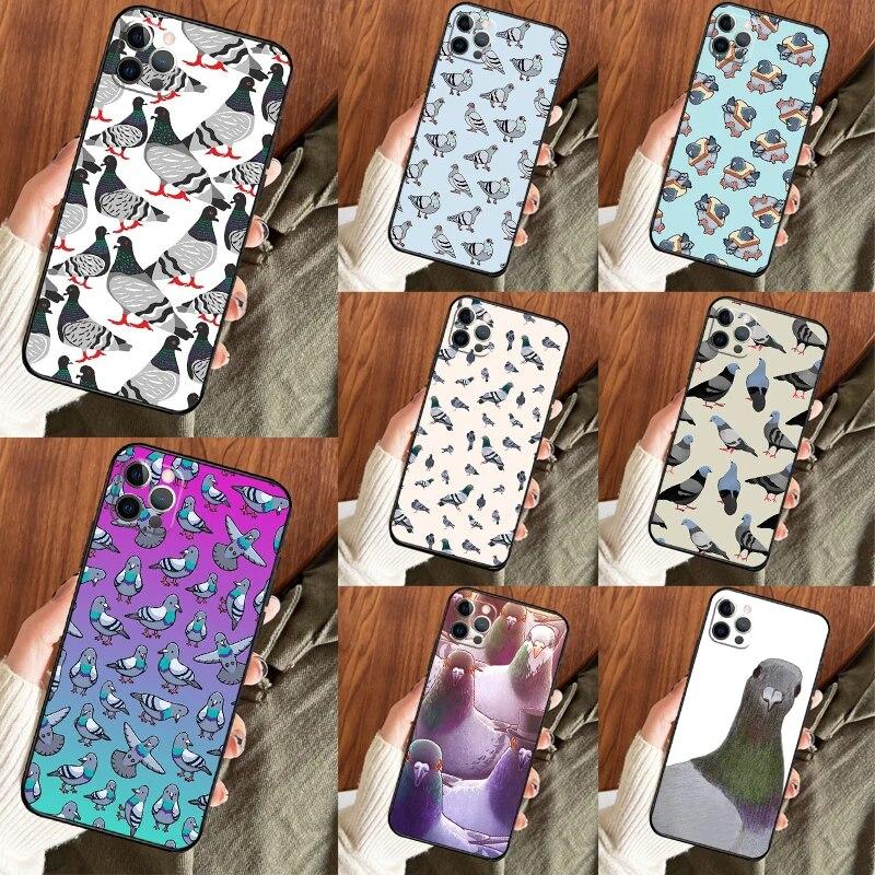 Чехол для телефона «Голуби» для iPhone Samsung Galaxy Redmi Xiaomi Oppo OnePlus Note SA 7 8 9 10 11 12 13 14 20 21 22 23 53 54 Pro Max Plus Ultra TPU Soft