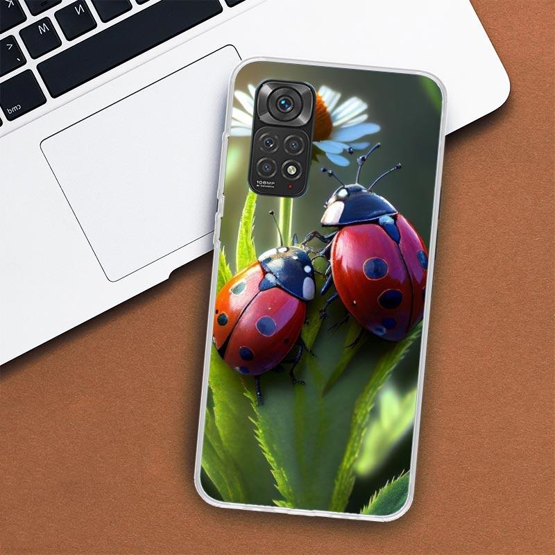 Чехол для телефона Xiaomi Redmi Note 13 12 12S 11 11S 10 10S 9 9S 11T 11E Pro Plus 8 8T 7 + чехол