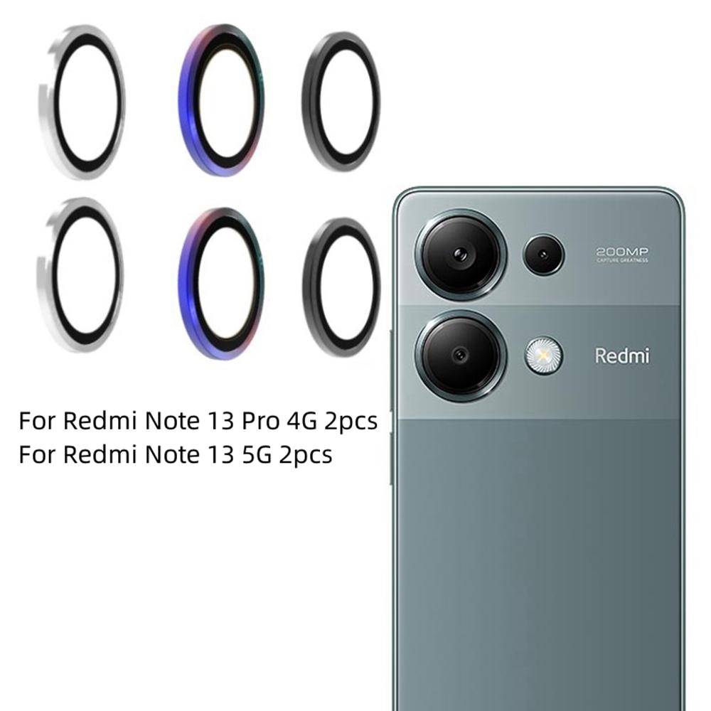 Прозрачная закаленная стеклянная защитная пленка из алюминиевого сплава для Redmi 13 13C 4G 5G Note 13 Pro 4G 5G 13 Pro+ Plus POCO C65 X6 M6 Pro Xiaomi 14T 13T