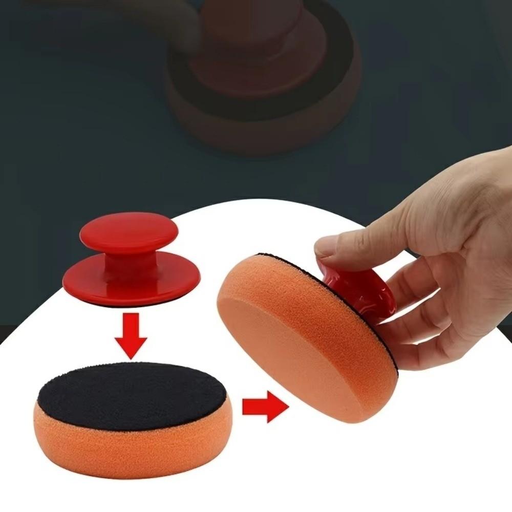6Pcs Car-Styling Car Cleaning Cloth Polisher Car Wax Applicator Car Wax Wash Polish Pad Polish Tool