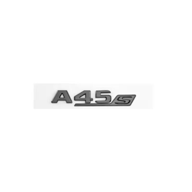 3D ABS красный и черный S-логотип A35S A45S буквенная эмблема наклейка подходит для Mercedes-Benz A45S AMG W176 W177 автомобильные аксессуары.