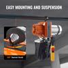 Electric Chain Hoist Single Phase Crane Hoist 2200 lbs Load 10 ft Lifting