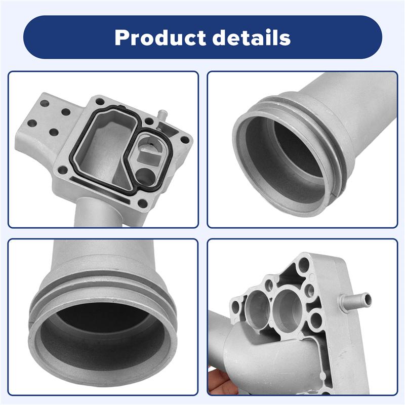 A77Q-Water Pump Coolant Connecting Pipe 20555313 20542128 3141617 3161417 For Volvo Bus Excavator RVI