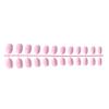 Pack of 24 Short Ballerina Safe Scratch-resistant Coffin False Nails French Style DIY Graceful Personality Acrylic Nail
