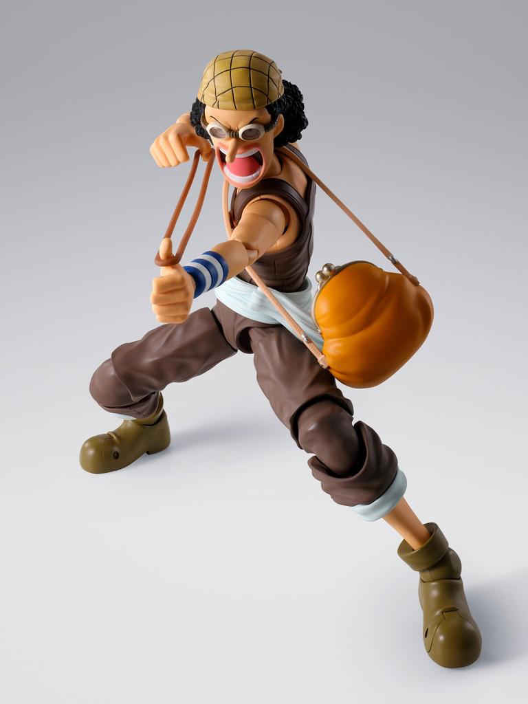TAMASHII NATIONS ONE PIECE Усопп 145 мм ПВХ АБС Окрашенная Подвижная Фигурка S.H.Figuarts -Рассветное Приключение- Прибл.. &